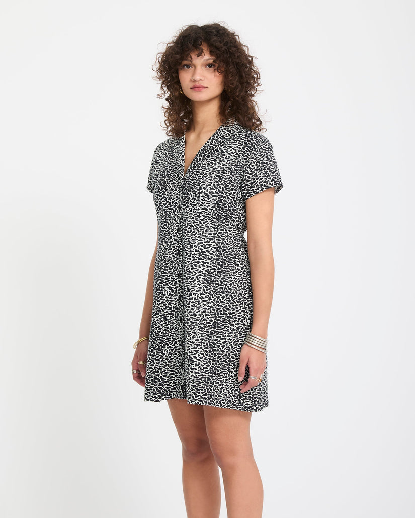 Vestido Rawly - Black White