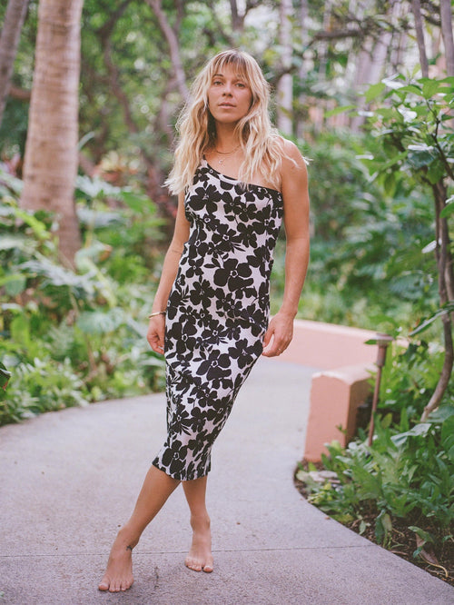 COCO HO ASSYM DRESS (B1322402_BWH) [F]