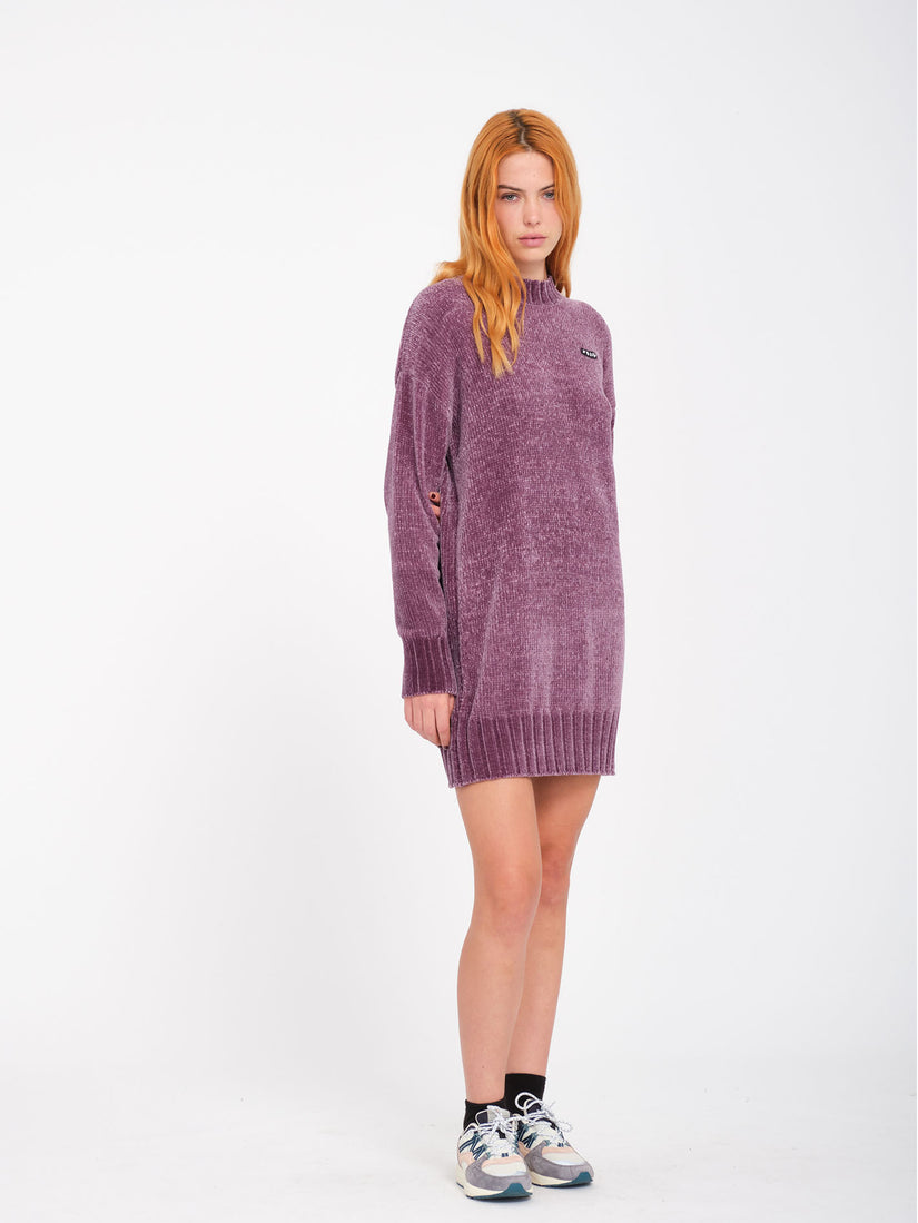 Vestido Bubble Tea - Vintage Violet
