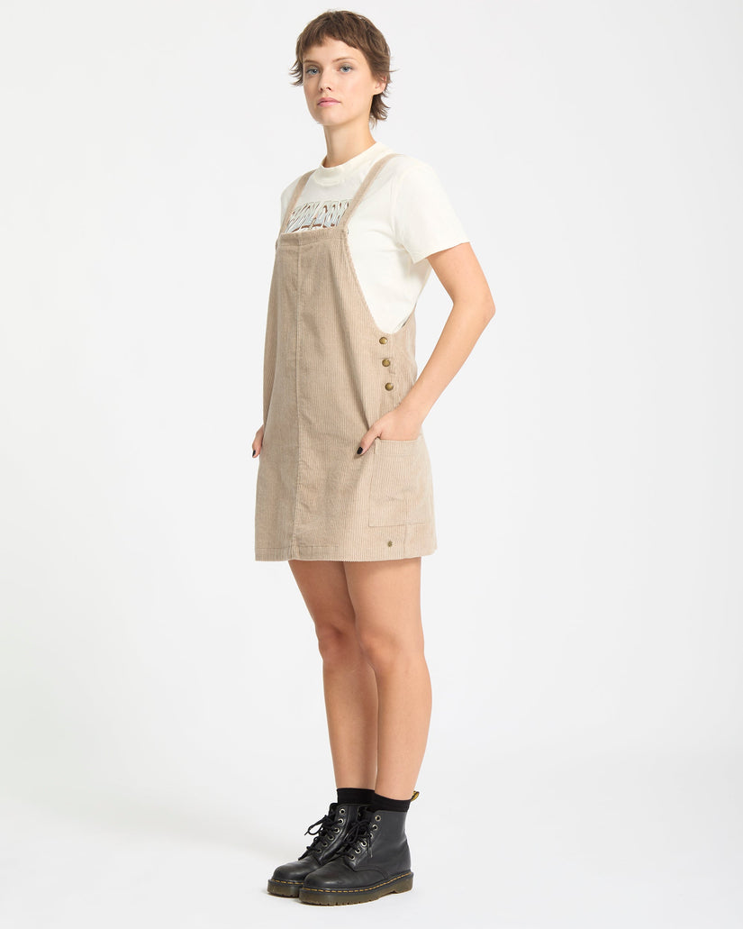 Vestido-Peto Power Chord - Khaki
