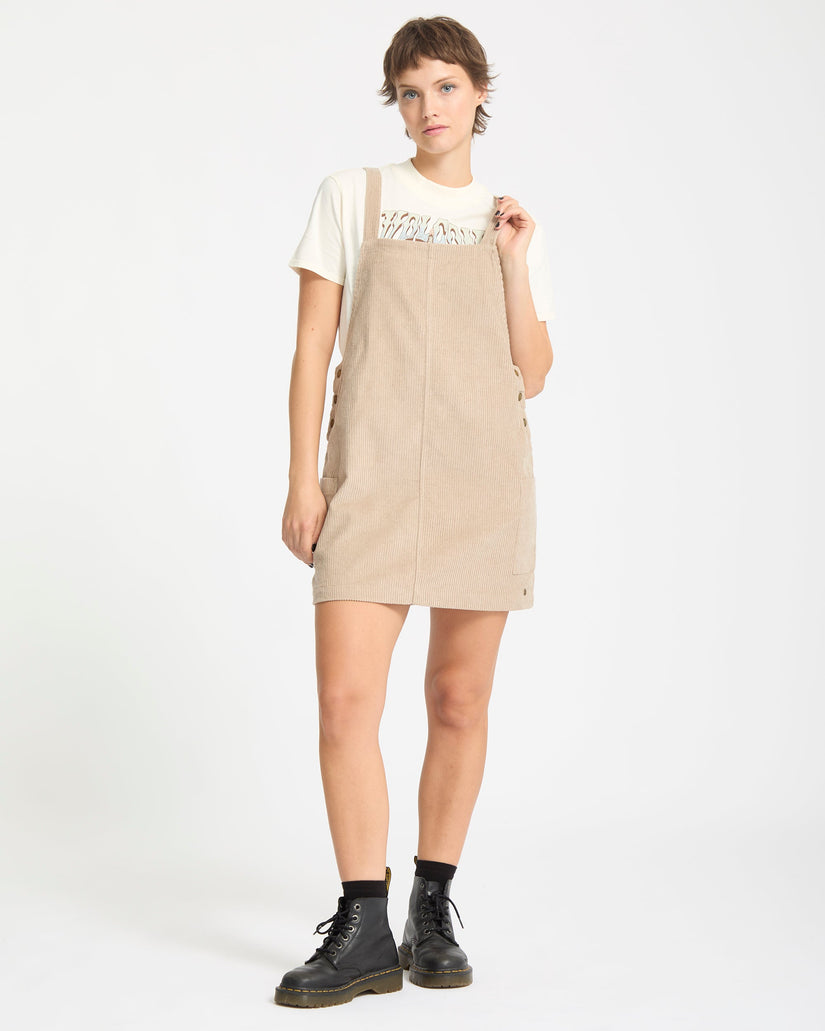 Vestido-Peto Power Chord - Khaki