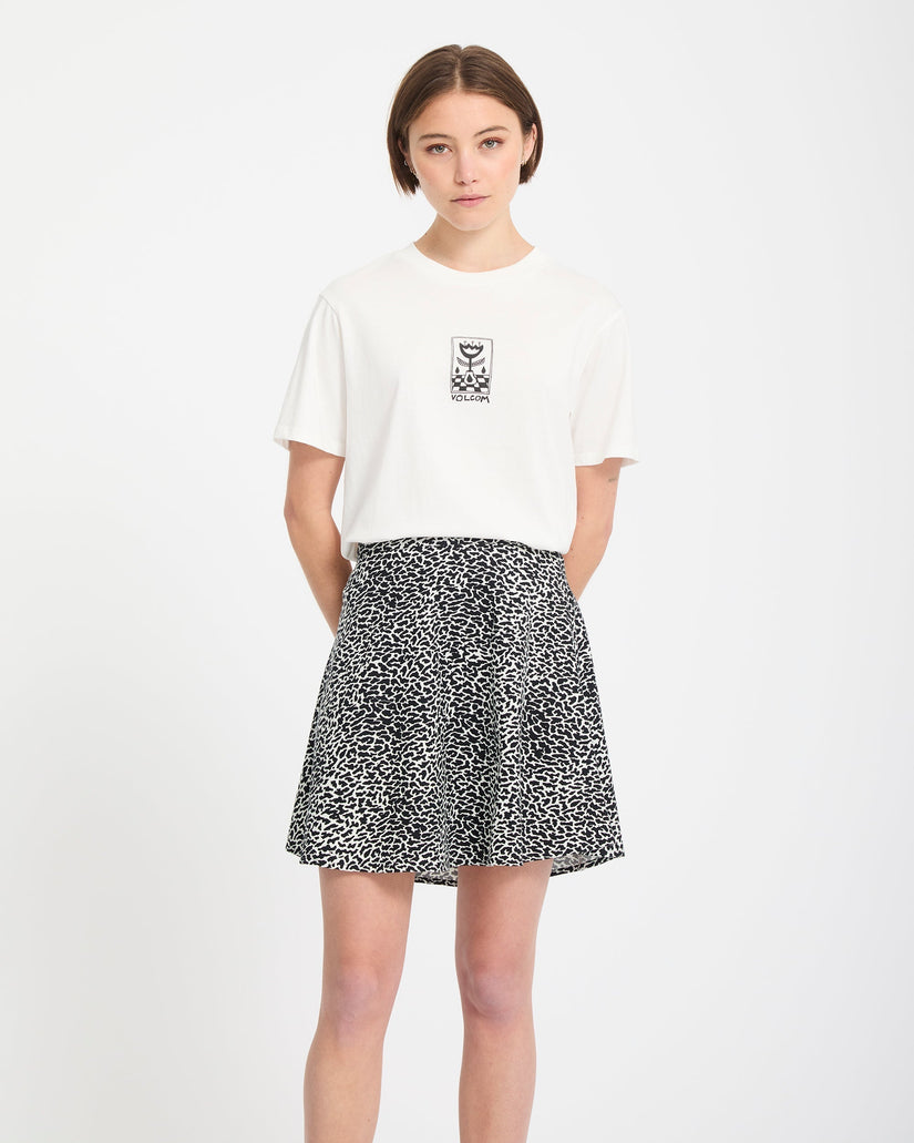 Falda Rawly - Black White