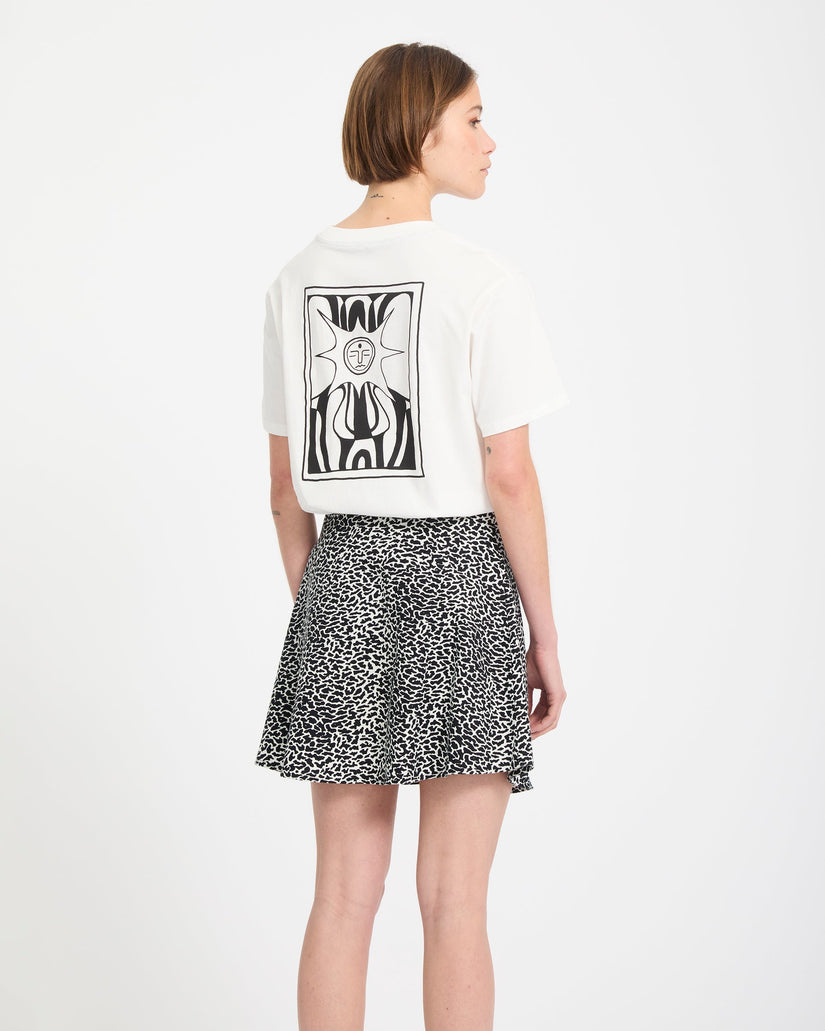 Falda Rawly - Black White