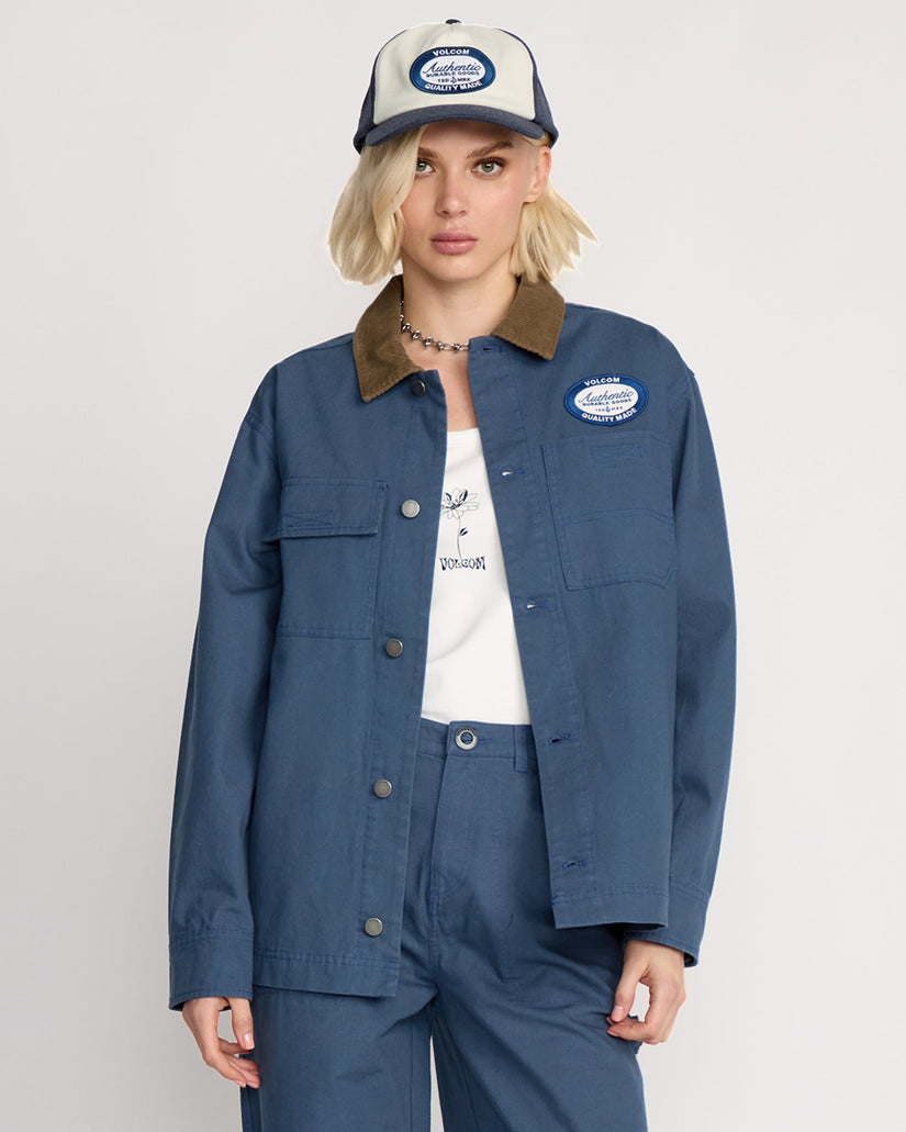 Chaqueta Full Cut Work - Harbor Blue