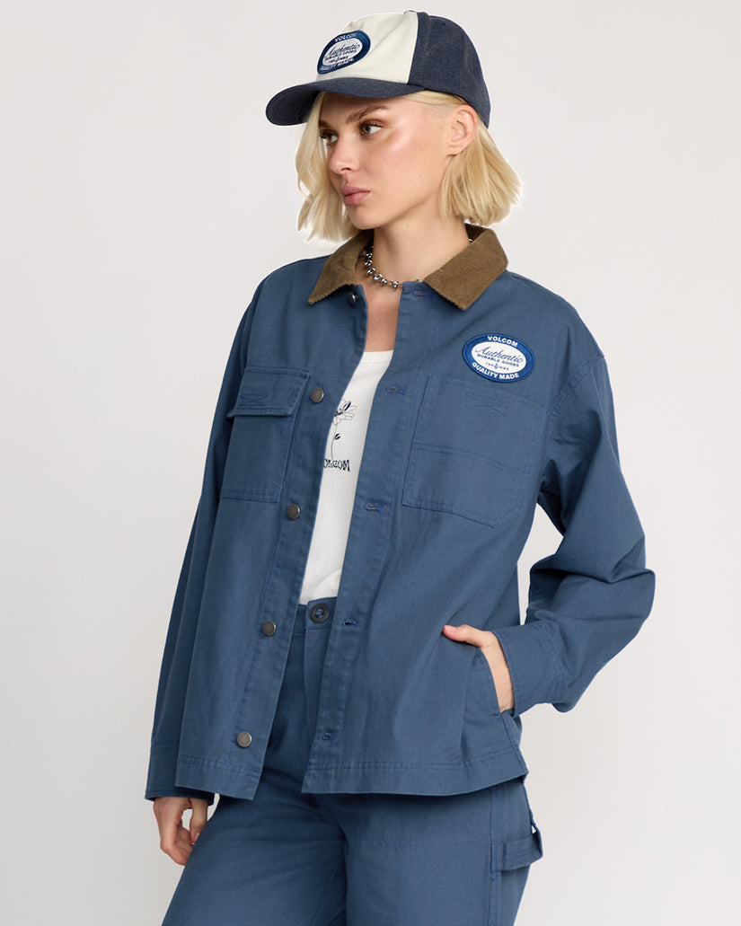 Chaqueta Full Cut Work - Harbor Blue