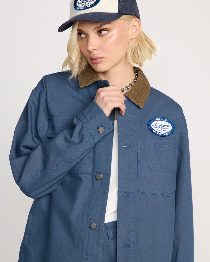 Chaqueta Full Cut Work - Harbor Blue