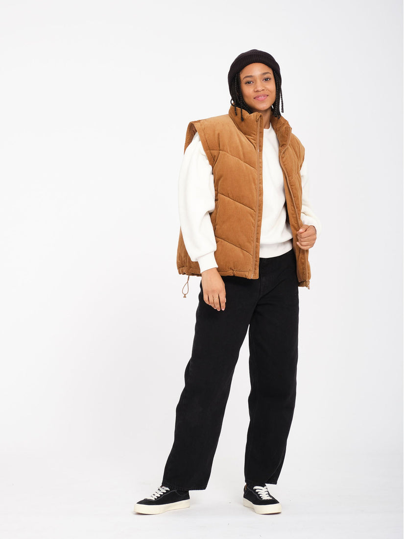 Chaqueta Cord'N Puff - Vintage Brown