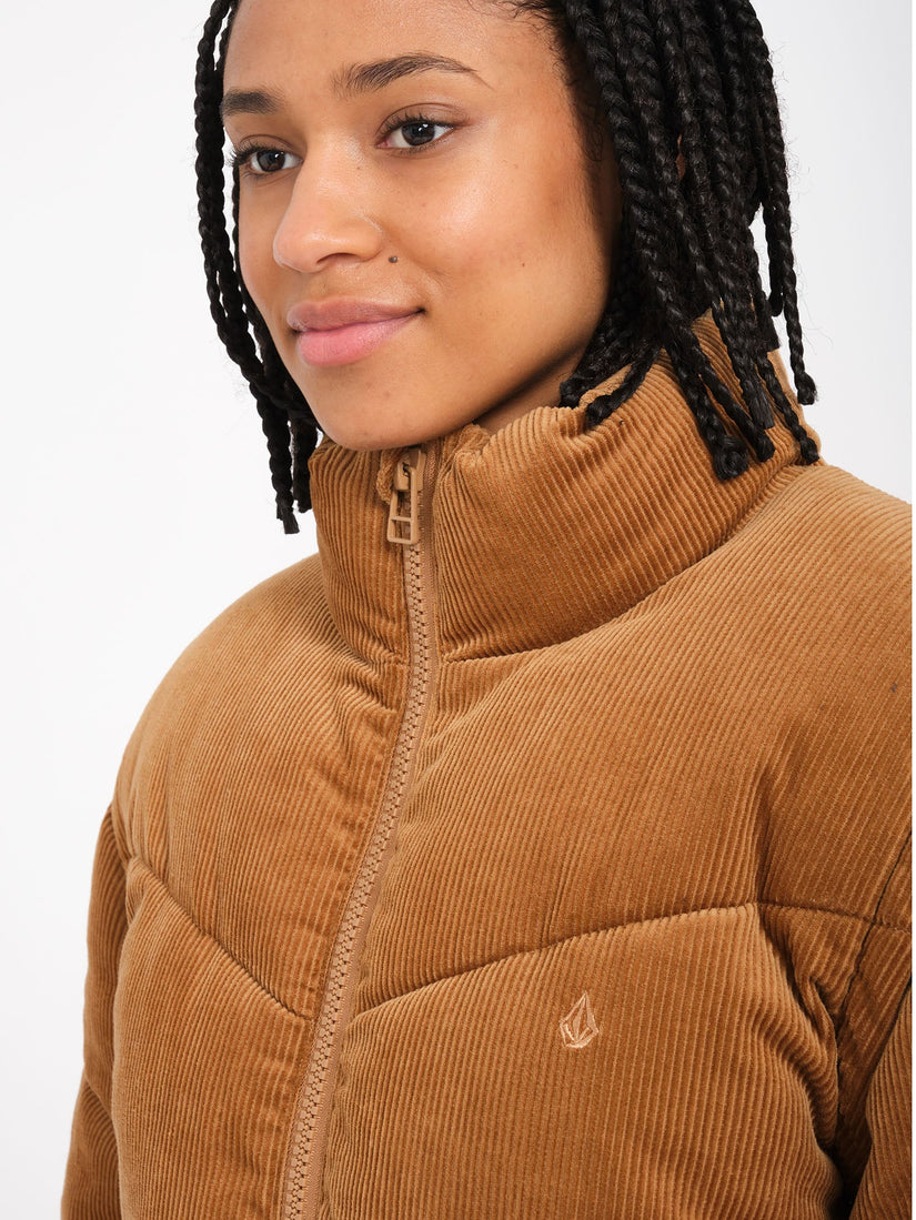 Chaqueta Cord'N Puff - Vintage Brown