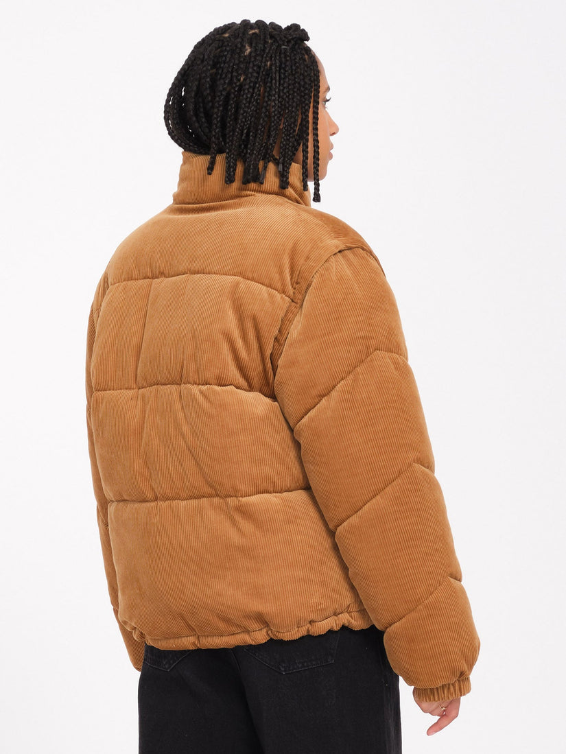 Chaqueta Cord'N Puff - Vintage Brown