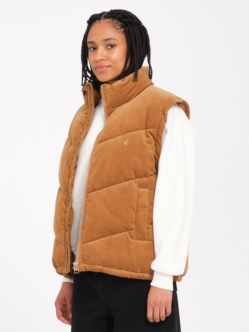 Chaqueta Cord'N Puff - Vintage Brown