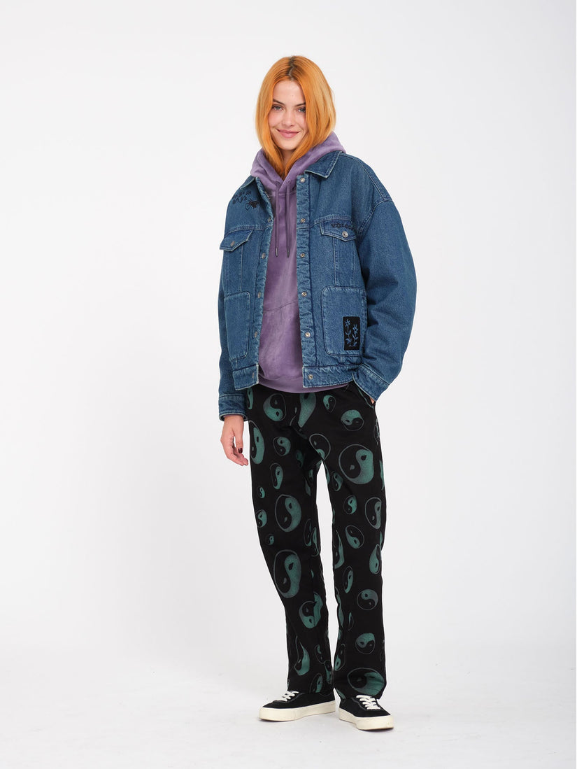 Chaqueta Keutchi Denim - Vintage Marbled Indigo