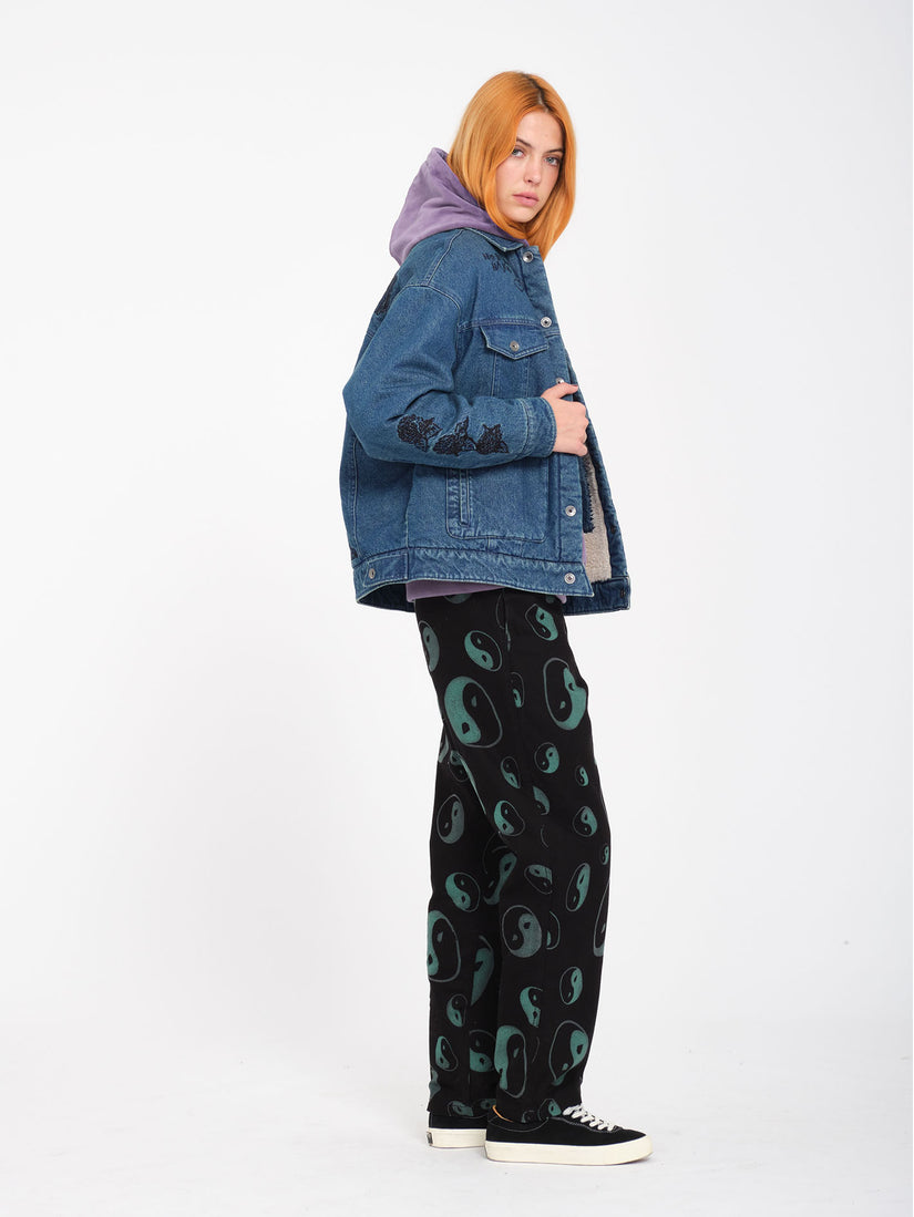 Chaqueta Keutchi Denim - Vintage Marbled Indigo