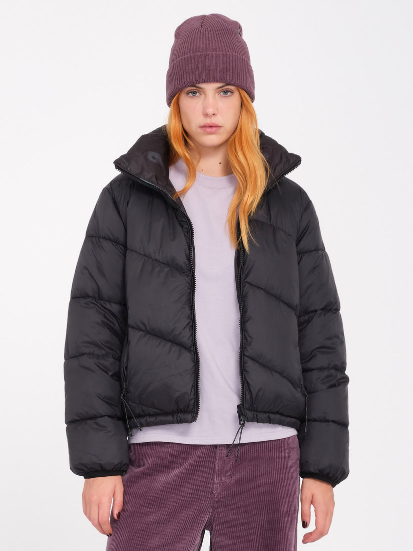 Chaqueta Stone Sense Puff (Reversible) - Black