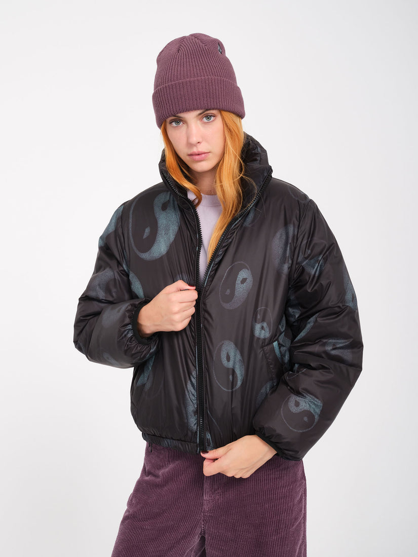 Chaqueta Stone Sense Puff (Reversible) - Black