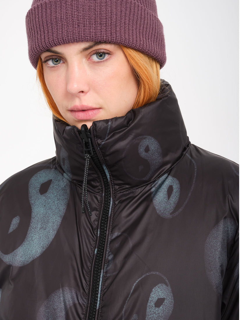 Chaqueta Stone Sense Puff (Reversible) - Black