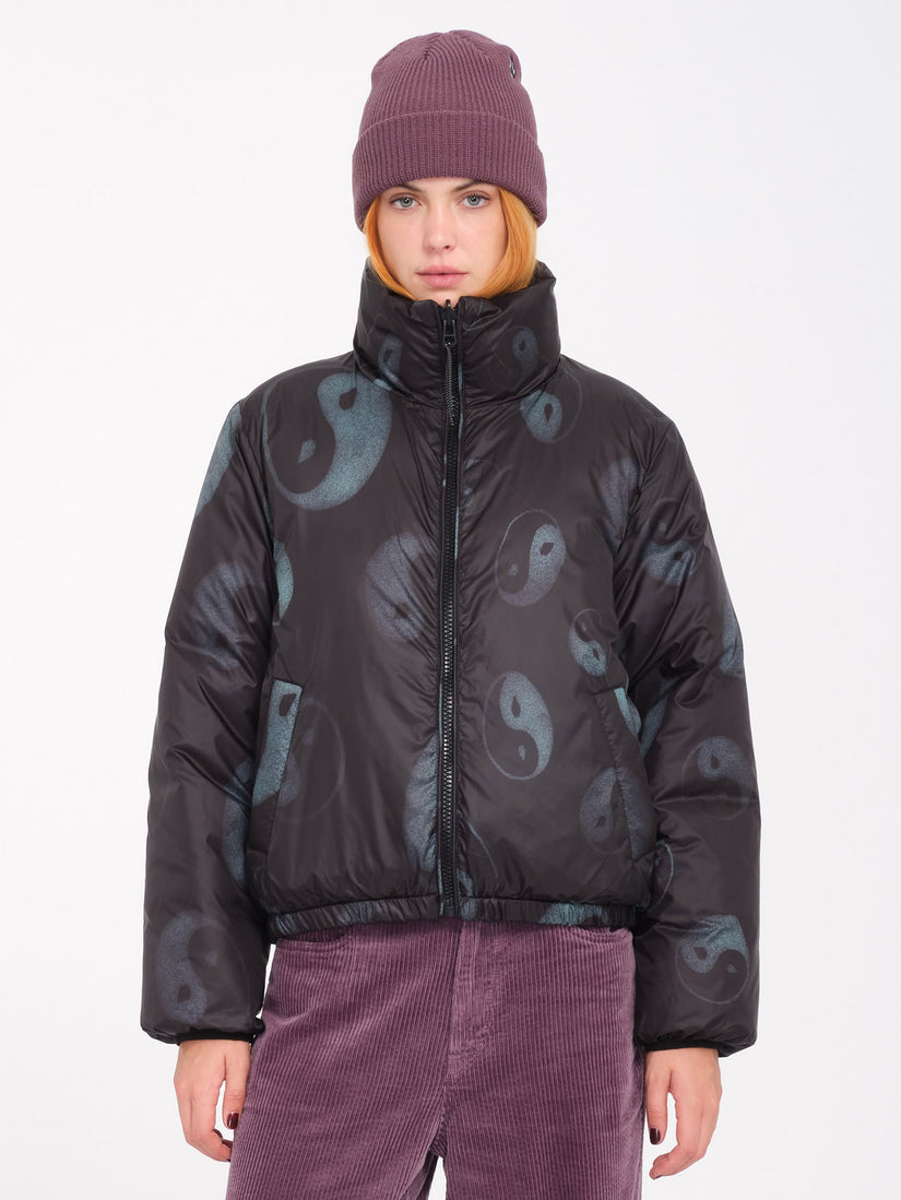 Chaqueta Stone Sense Puff (Reversible) - Black