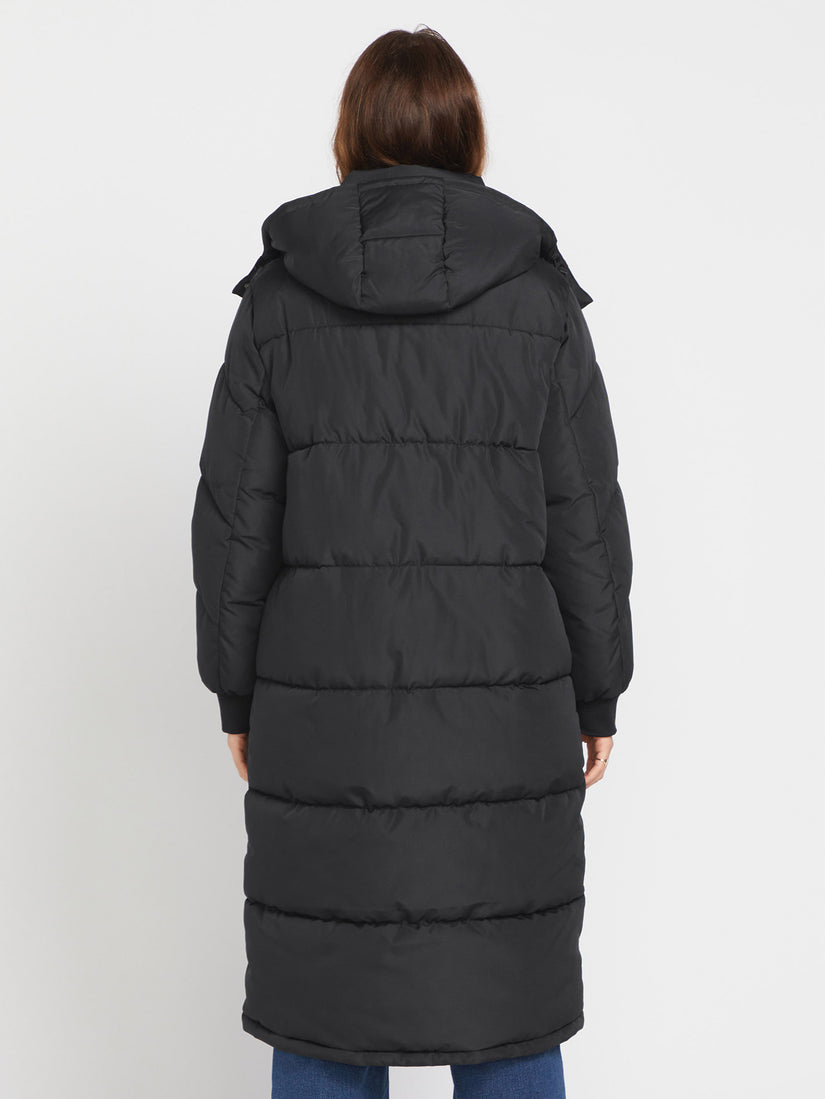 Abrigo Alldaylong Puff - Black
