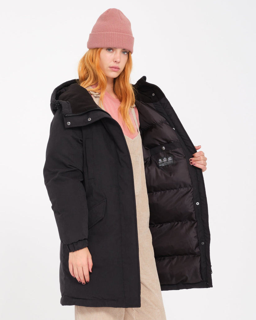 Parka Sleepi Puff Up - Black