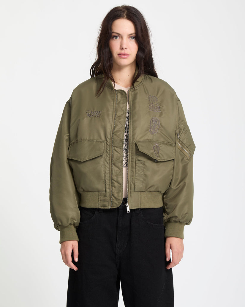 Chaqueta Bomber Vaderetro - Wintermoss