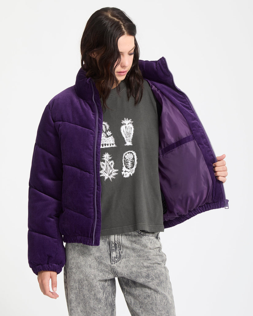 Chaqueta Cord'N Stone Puff Jacket - Acai
