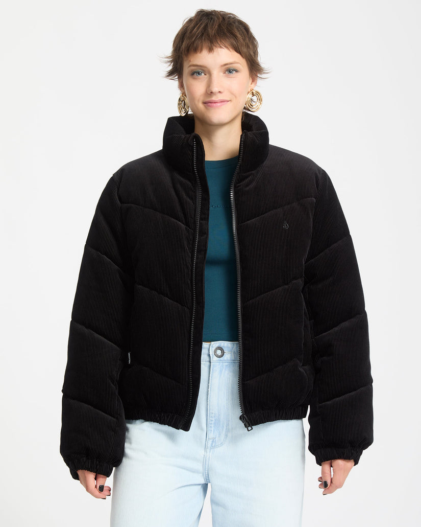 Chaqueta Cord'N Stone Puff Jacket - Black