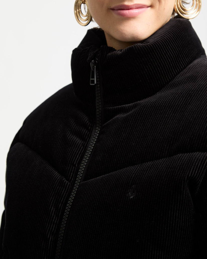 Chaqueta Cord'N Stone Puff Jacket - Black