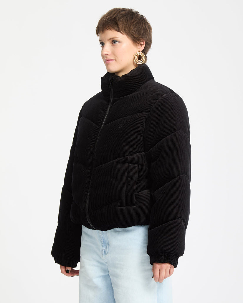 Chaqueta Cord'N Stone Puff Jacket - Black