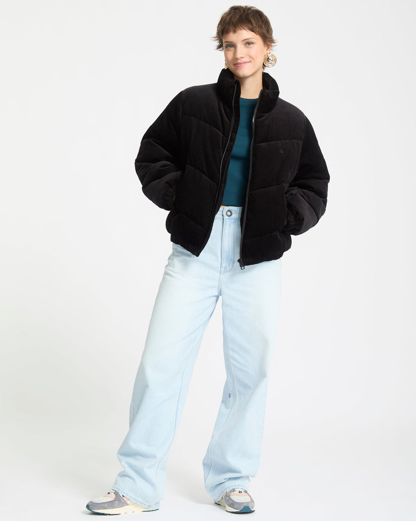 Chaqueta Cord'N Stone Puff Jacket - Black