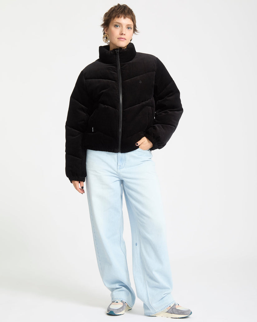 Chaqueta Cord'N Stone Puff Jacket - Black