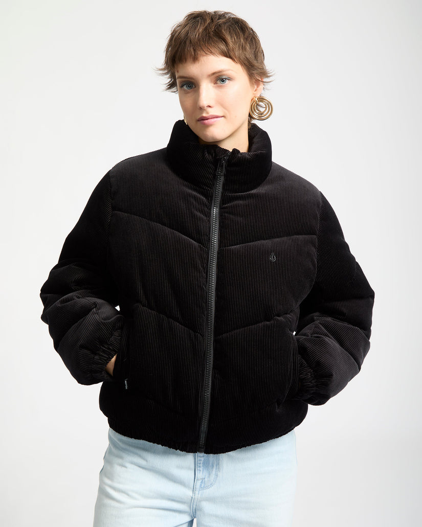 Chaqueta Cord'N Stone Puff Jacket - Black