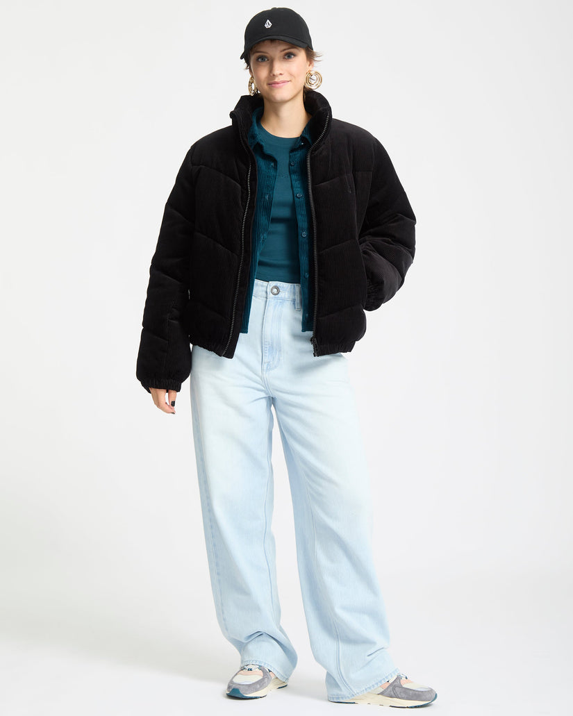 Chaqueta Cord'N Stone Puff Jacket - Black