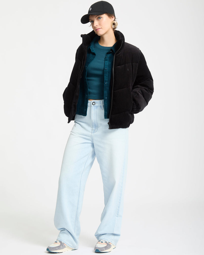 Chaqueta Cord'N Stone Puff Jacket - Black