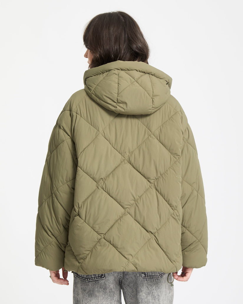 Chaqueta Out Of Boxy Puff - Wintermoss