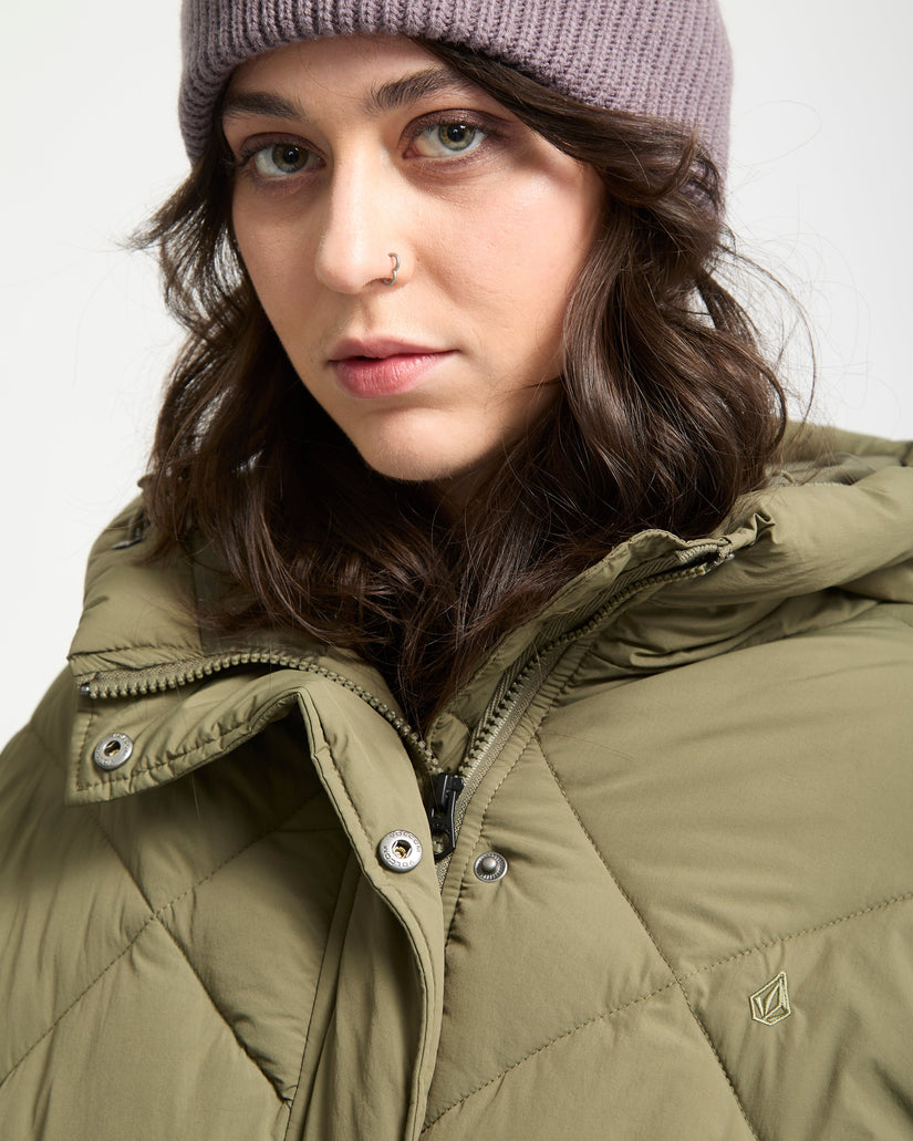 Chaqueta Out Of Boxy Puff - Wintermoss