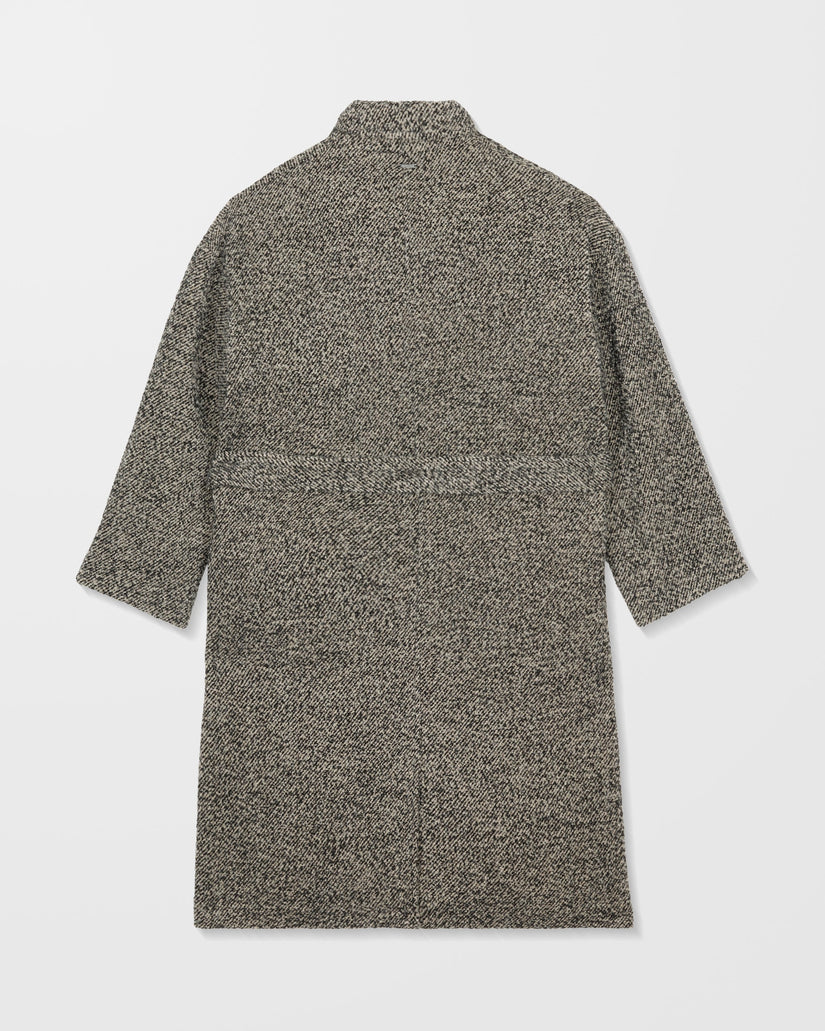 Abrigo Largo Eastcoat - Black White