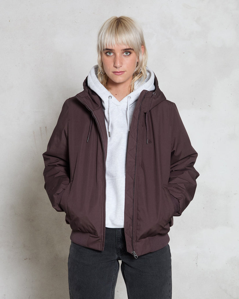 Chaqueta Wernan 10K - Raisin