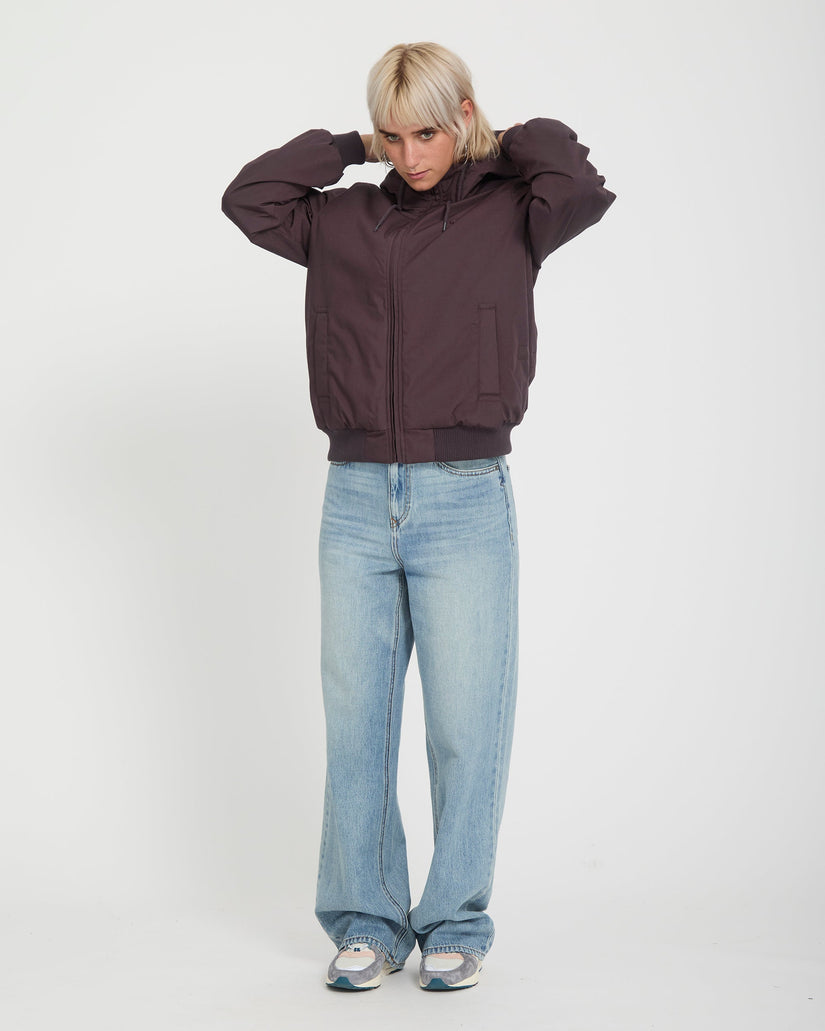 Chaqueta Wernan 10K - Raisin