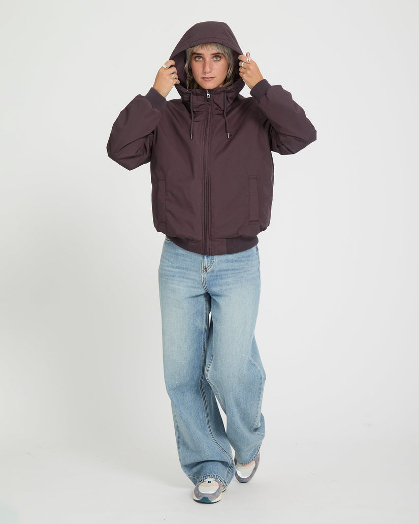 Chaqueta Wernan 10K - Raisin