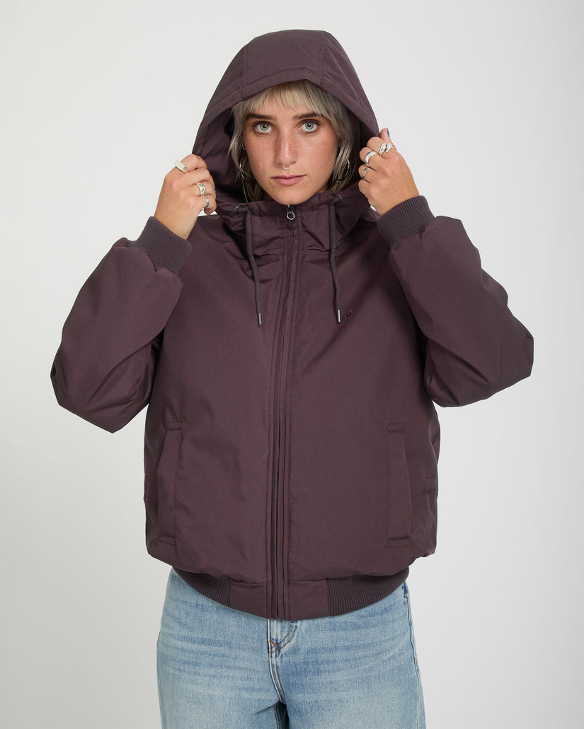 Chaqueta Wernan 10K - Raisin