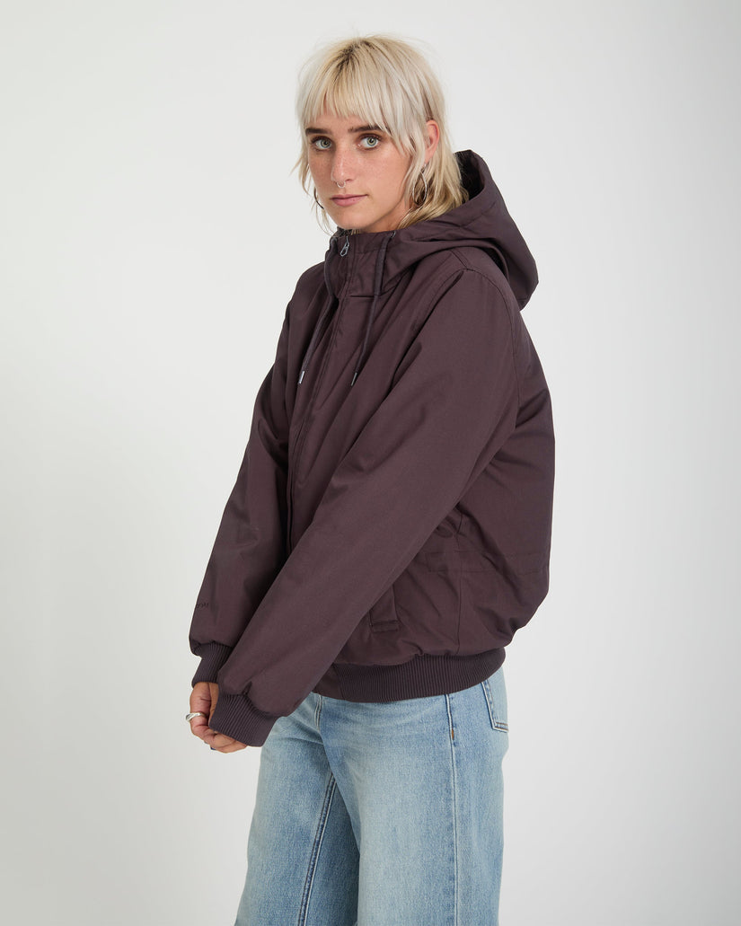 Chaqueta Wernan 10K - Raisin