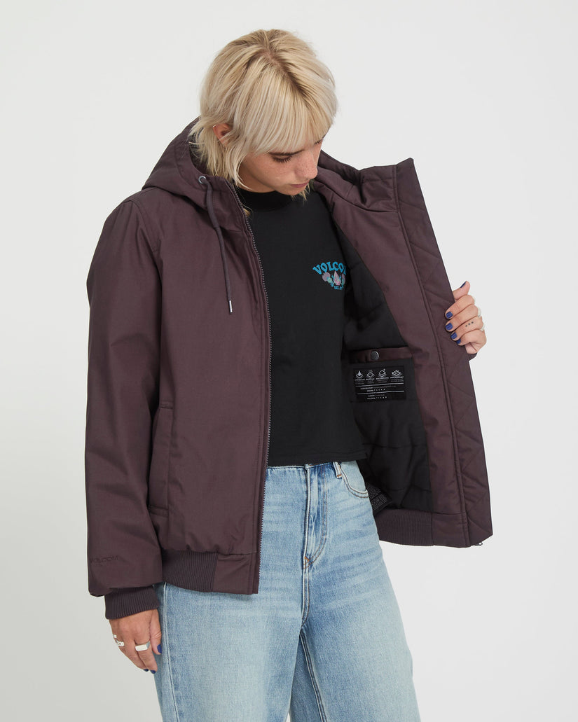 Chaqueta Wernan 10K - Raisin