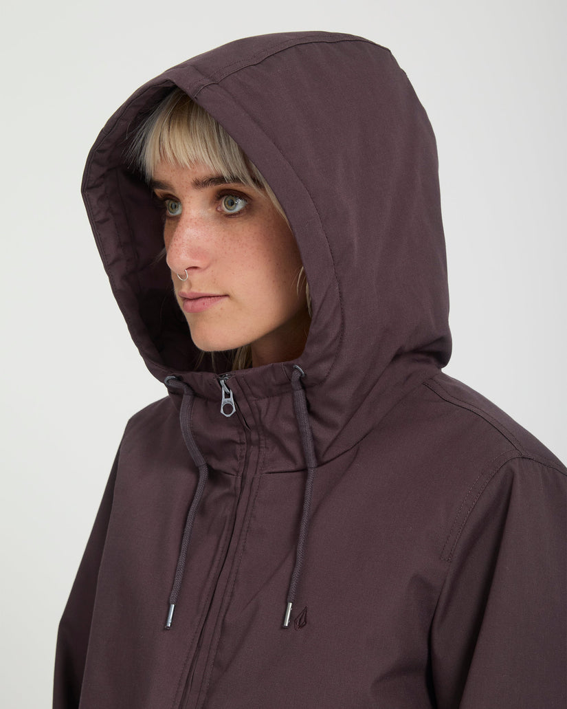 Chaqueta Wernan 10K - Raisin