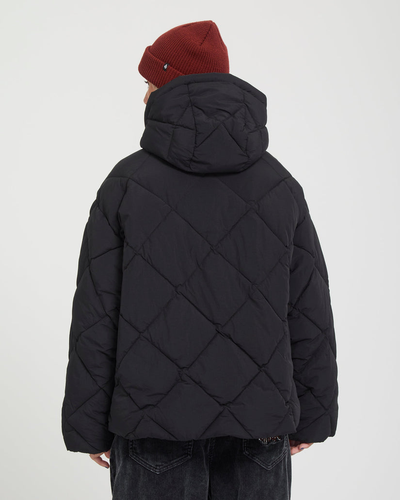 Chaqueta Out Of Boxy Puff - Black