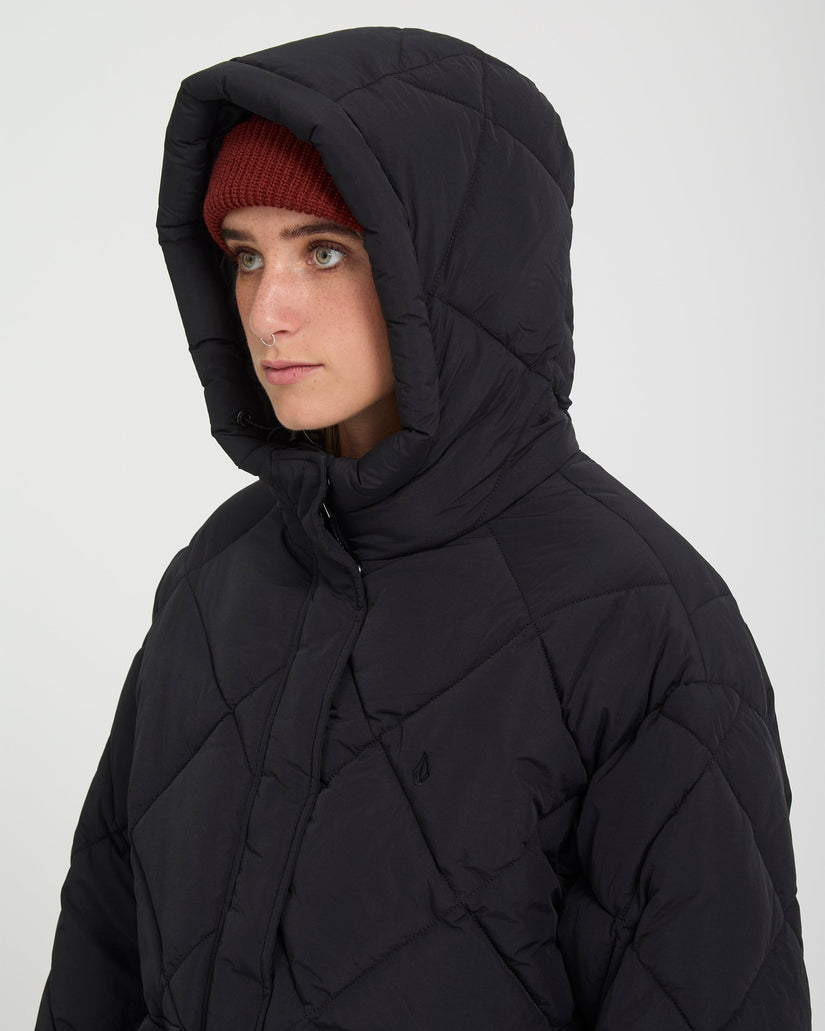 Chaqueta Out Of Boxy Puff - Black