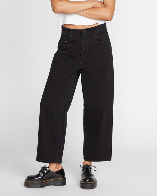 Pantalón vaquero Weellow - BLACK