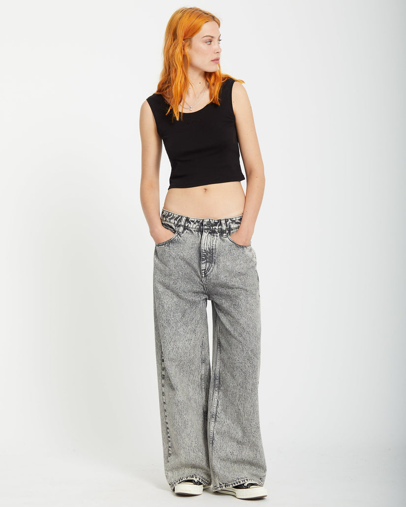 Pantalón Vaquero Beeggy - GREY VINTAGE