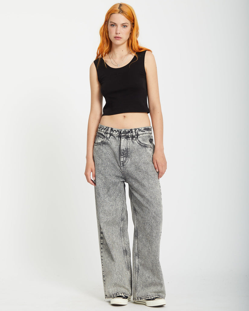 Pantalón Vaquero Beeggy - GREY VINTAGE