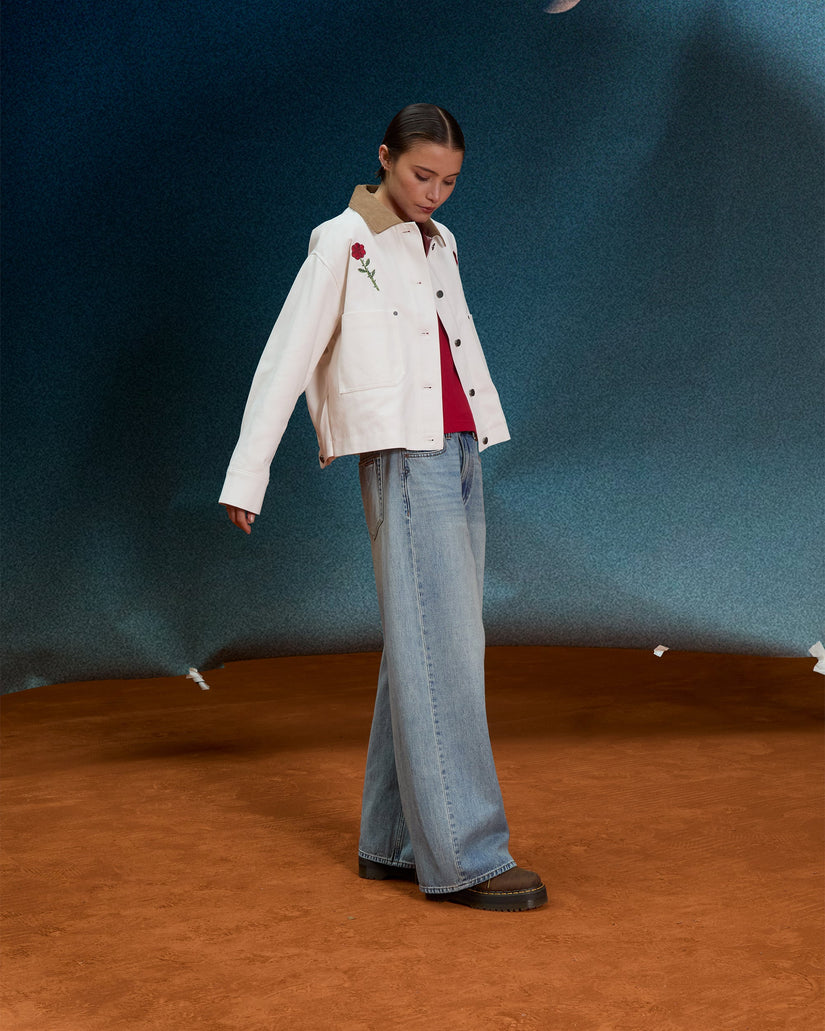 Pantalón vaquero Beeggy - Dusty Blue Wash