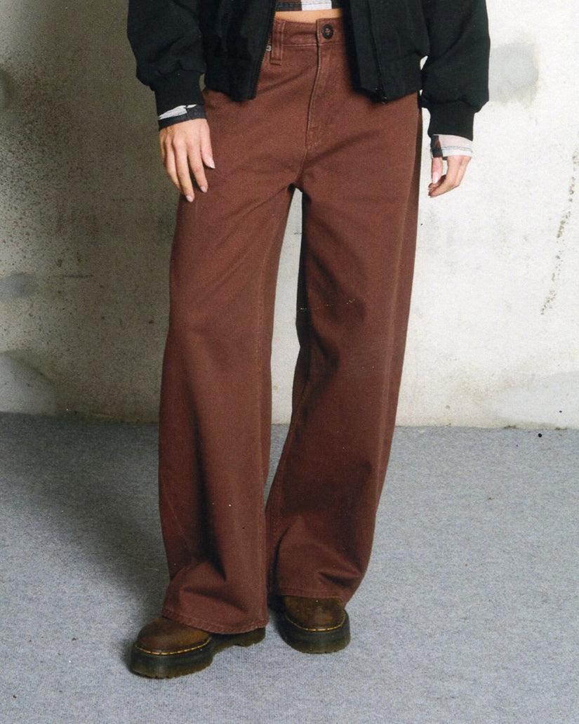 Pantalón vaquero Beeggy - Tobacco Brown