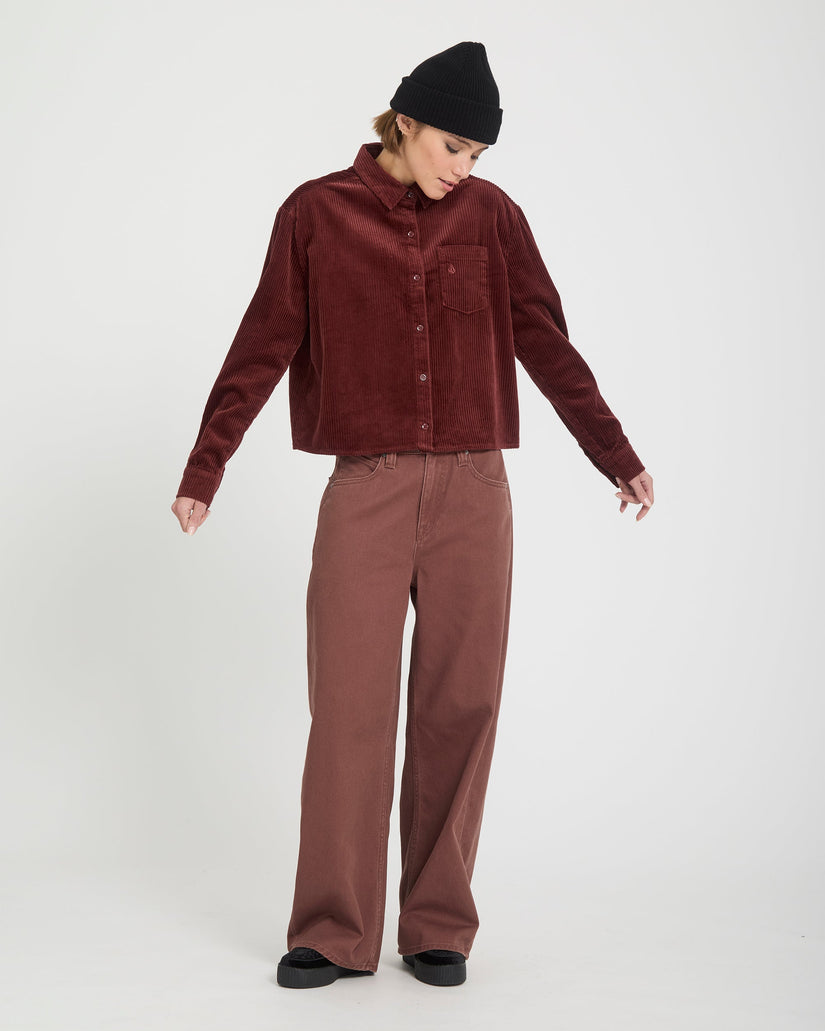 Pantalón vaquero Beeggy - Tobacco Brown